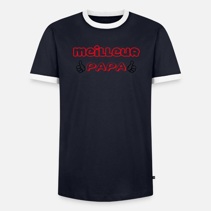 BEST DAD Men's Ringer Shirt