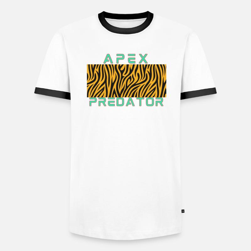 Apex Predator Bold Graphic Tee Men's Ringer Shirt