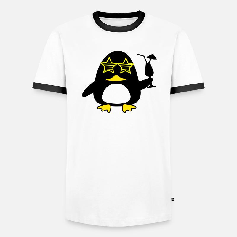 Canard de plage T-shirt contrasté Homme