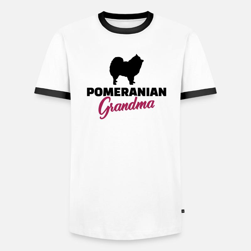 Spitz Männer Kontrast-T-Shirt