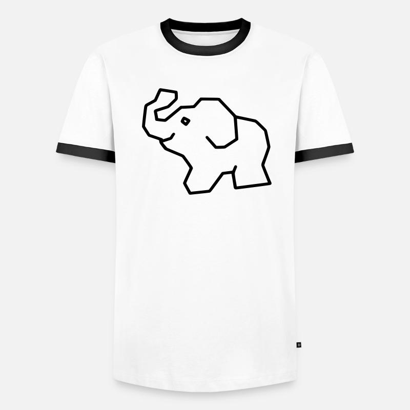 elephant Men's Ringer Shirt