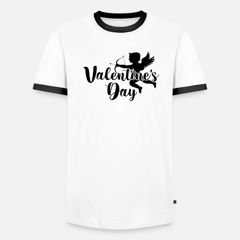 Saint-Valentin T-shirt contrasté Homme