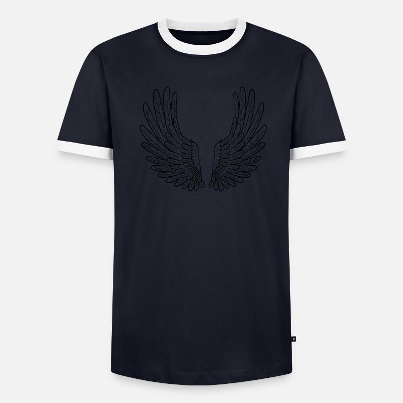 Aile T-shirt contrasté Homme