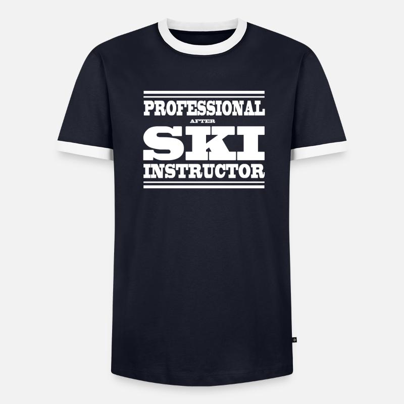 SKI INSTRUCTOR Men's Ringer Shirt