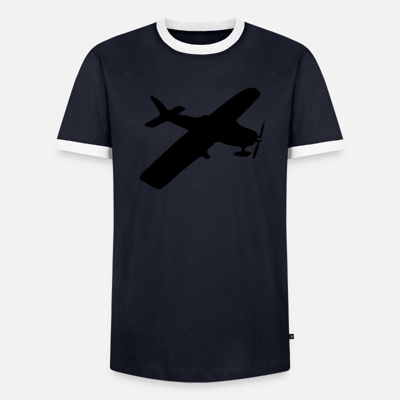 jet d'air T-shirt contrasté Homme