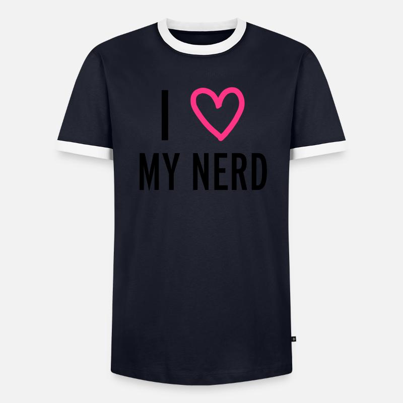 Nerd T-shirt contrasté Homme