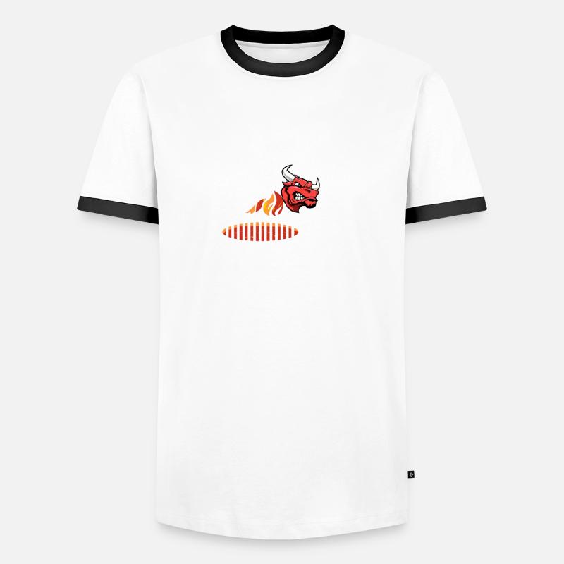 Ich will ein Rind von dir! Männer Kontrast-T-Shirt