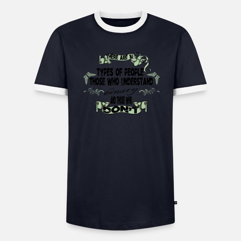 happy superhero programer coding pc moman Männer Kontrast-T-Shirt