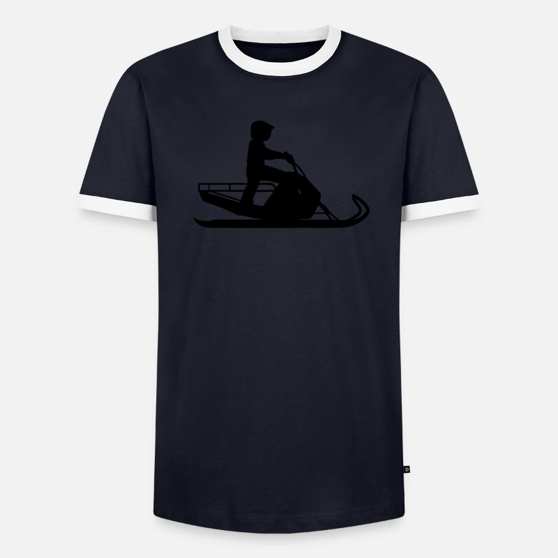 snowmobile Men's Ringer Shirt