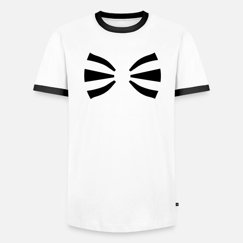 Binden Männer Kontrast-T-Shirt
