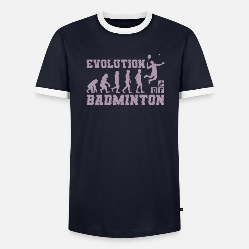 Badminton Evolution Silhouette T-shirt contrasté Homme