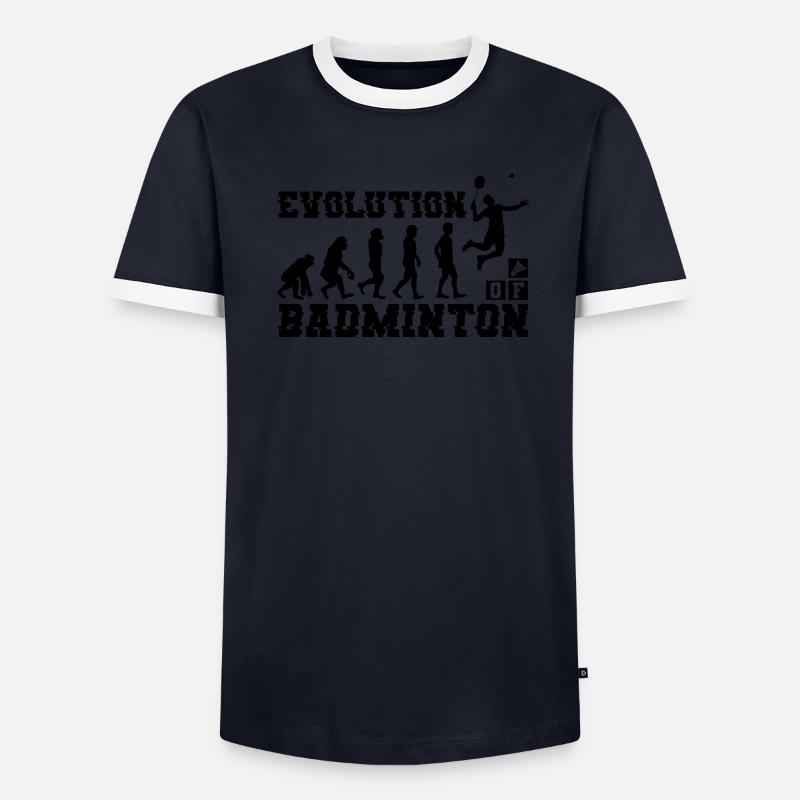 Badminton Evolution Silhouette T-shirt contrasté Homme
