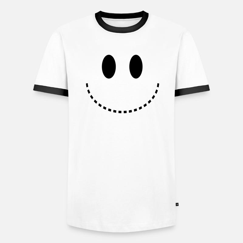 Smiley Men's Ringer Shirt