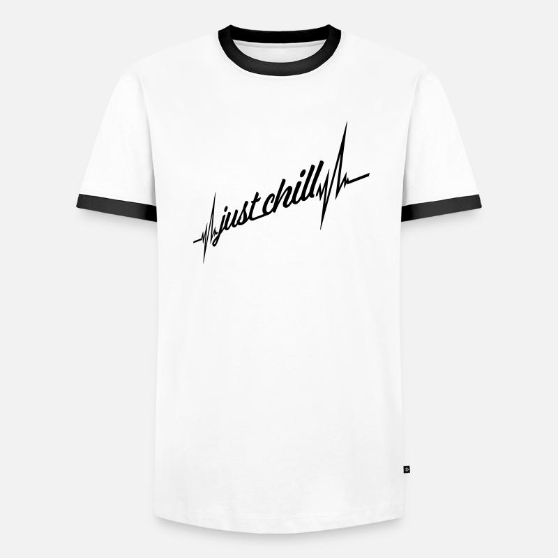 Juste Chill Frequency Pulse T-shirt contrasté Homme