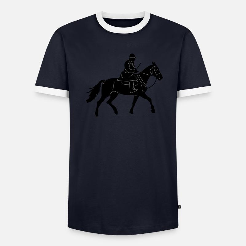 cavalier chef d'équipage T-shirt contrasté Homme