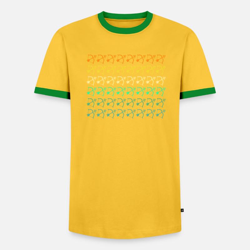 Bogenschütze Bogenschießen - Männer Kontrast-T-Shirt - undefined