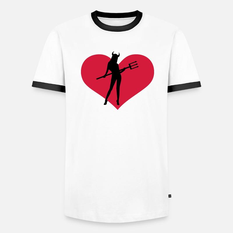 she_devil T-shirt contrasté Homme