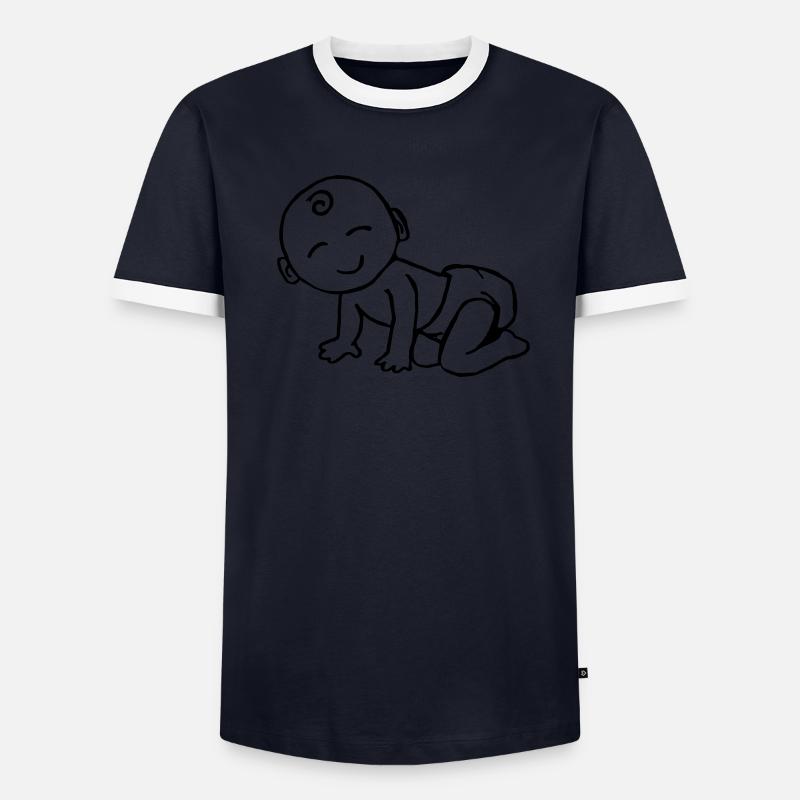 Bébé T-shirt contrasté Homme