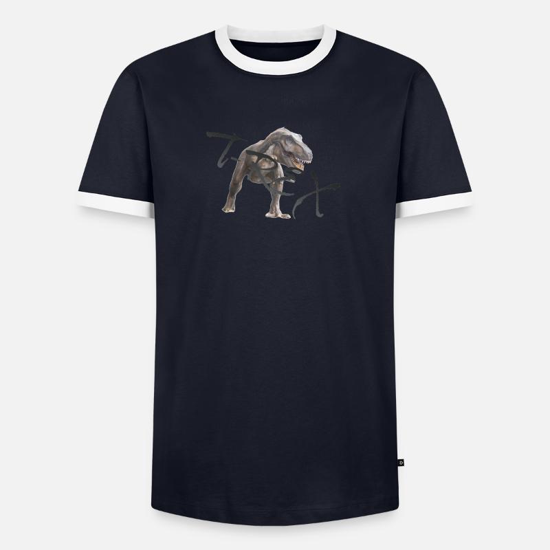 T-Rex T-shirt contrasté Homme