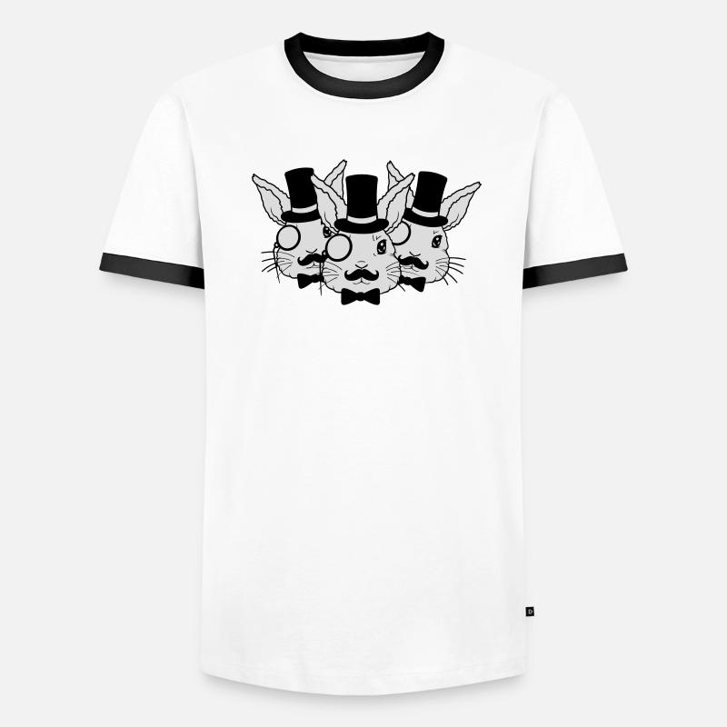 Amis de l’équipe Sir Hasen T-shirt contrasté Homme