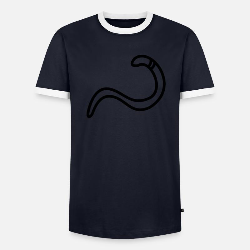 Vers T-shirt contrasté Homme