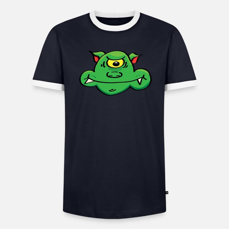 Créature / monstre T-shirt contrasté Homme
