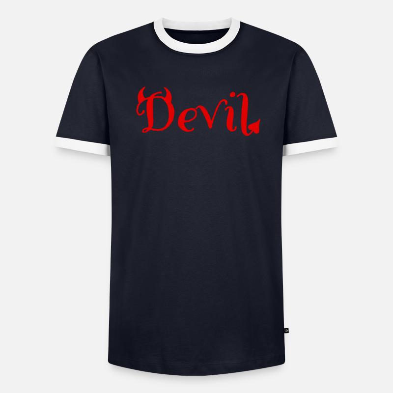 Devil Men's Ringer Shirt