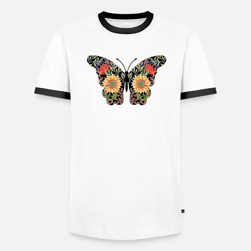 Butterfly Men's Ringer Shirt