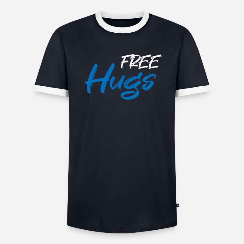 Câlins gratuits T-shirt contrasté Homme