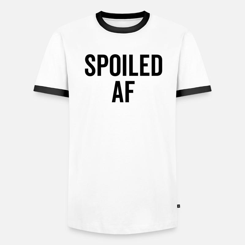 Verdorbener AF Männer Kontrast-T-Shirt