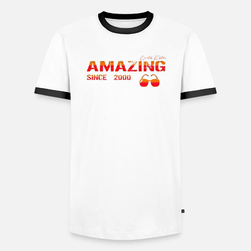 Amazing since 2000 Men's Ringer Shirt