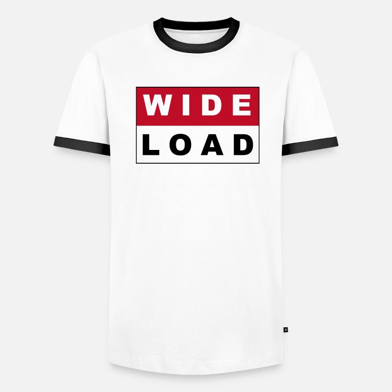 WIDE LOAD Männer Kontrast-T-Shirt