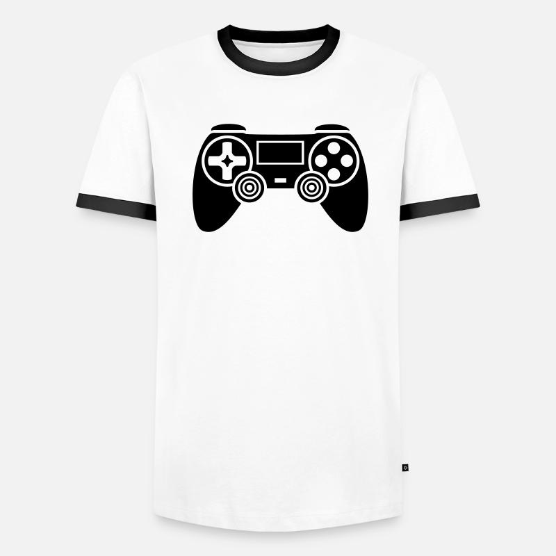 gaming_controller__f1 T-shirt contrasté Homme
