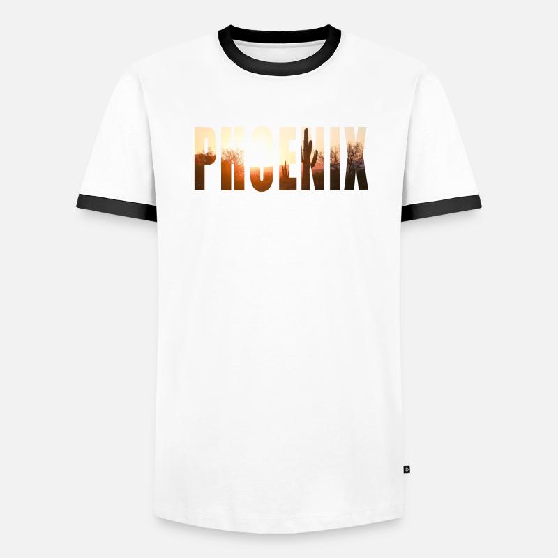 phoenix Männer Kontrast-T-Shirt