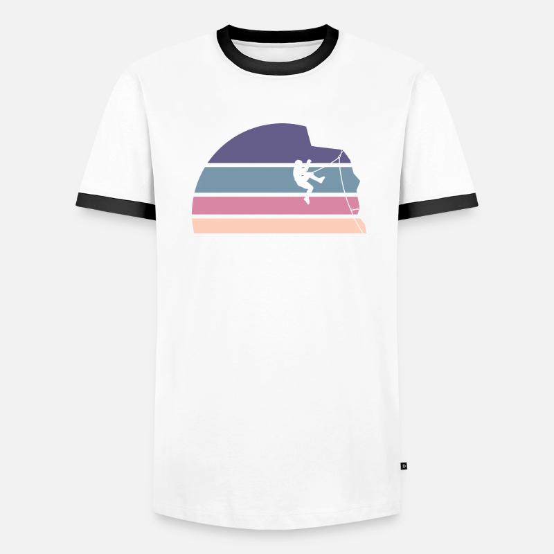 Falling into nothingness Men's Ringer Shirt