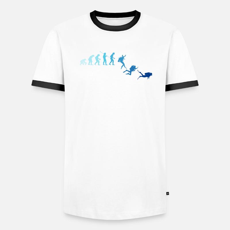 Plongée sous-marine Diver Evolution T-shirt contrasté Homme