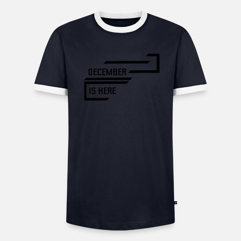 Bester Dezember Männer Kontrast-T-Shirt