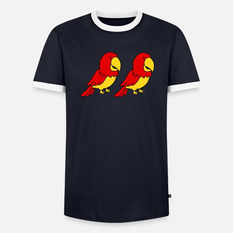 Parrot 2 Men's Ringer Shirt