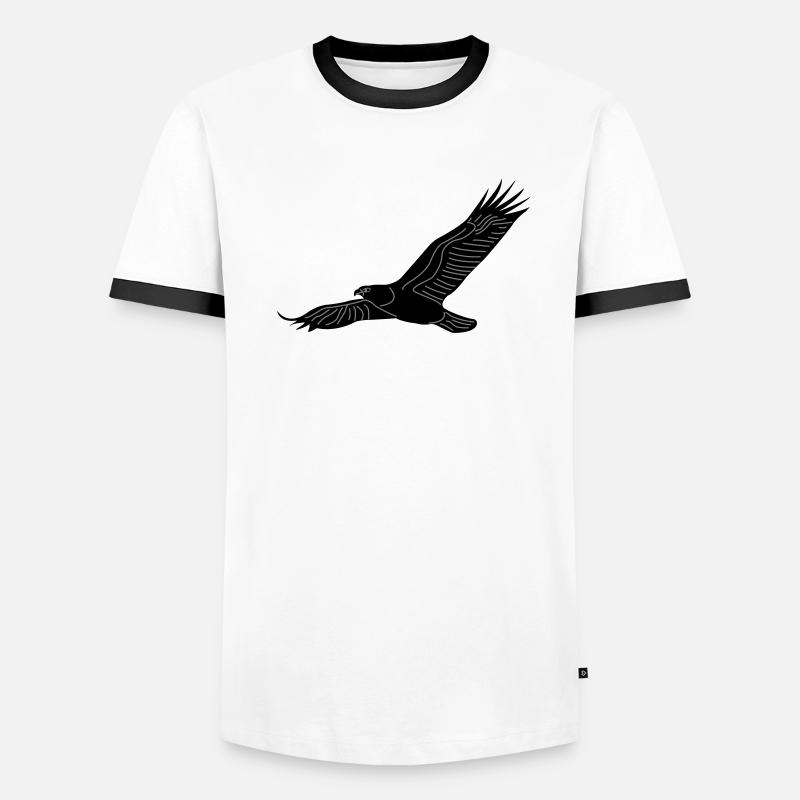 eagle01b Men's Ringer Shirt