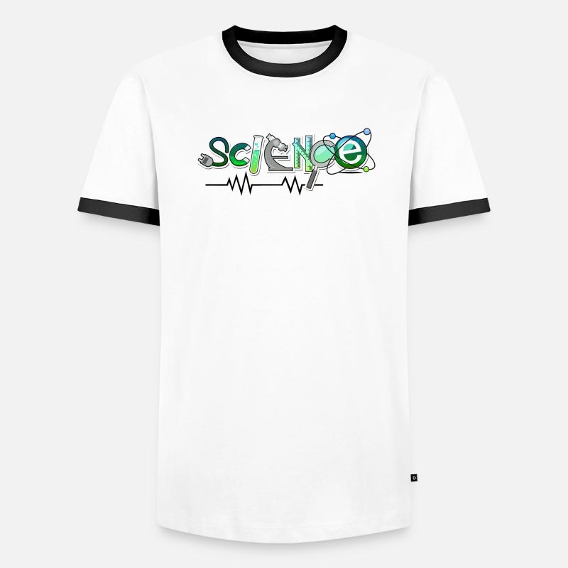 Science Science Scientist Physics Lab DNA Men's Ringer Shirt