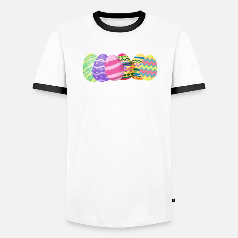 Easter Eggs Men's Ringer Shirt