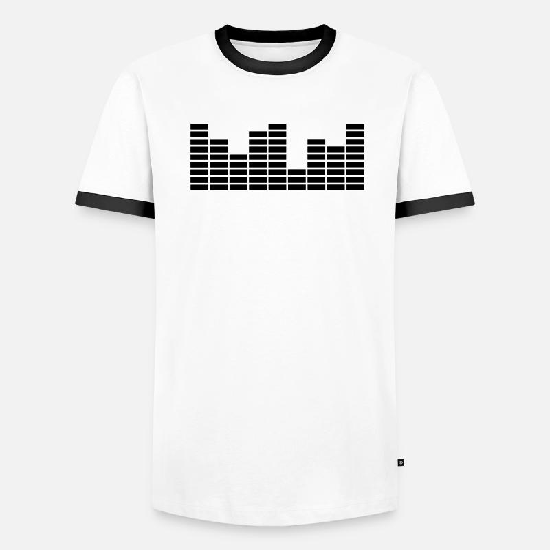 equalizer Männer Kontrast-T-Shirt