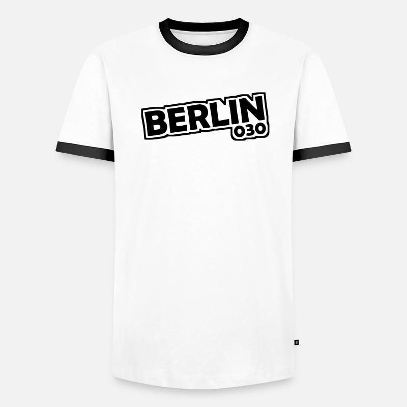 Berlin - 030 - Capital - Germany - Area Code Men's Ringer Shirt