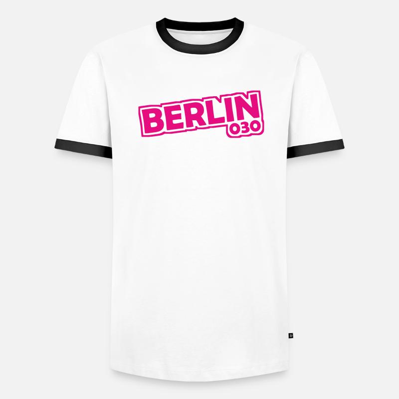 Berlin - 030 - Capital - Germany - Area Code Men's Ringer Shirt