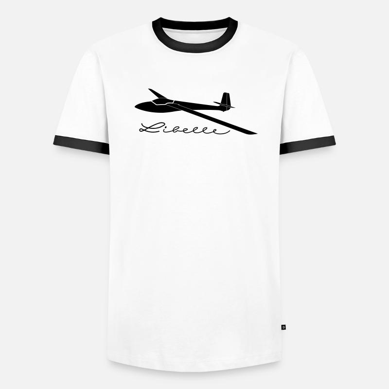 Standard Libelle ohne Winglets Men's Ringer Shirt