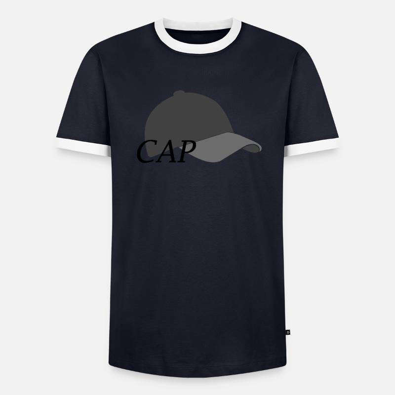 Cap T-shirt contrasté Homme