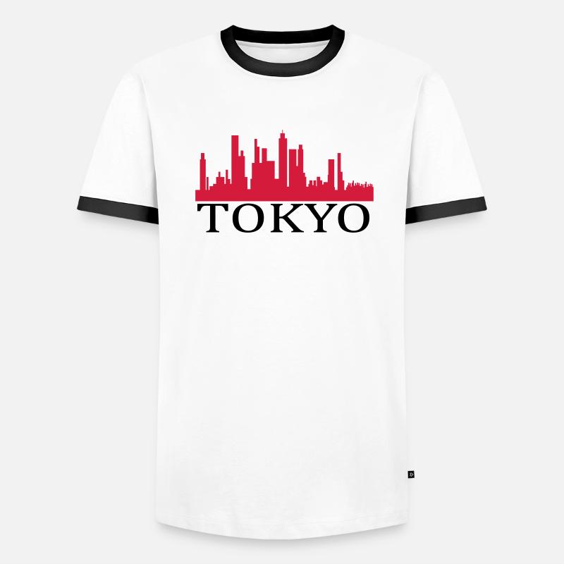 tokyo T-shirt contrasté Homme