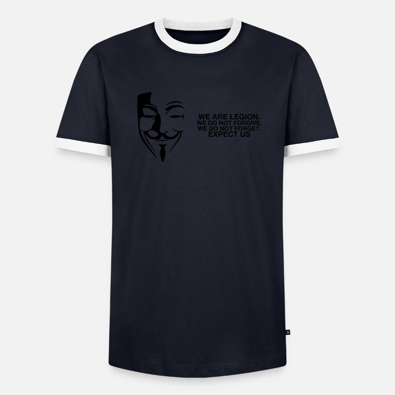ano2 T-shirt contrasté Homme