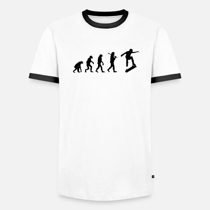 Evolution skate T-shirt contrasté Homme