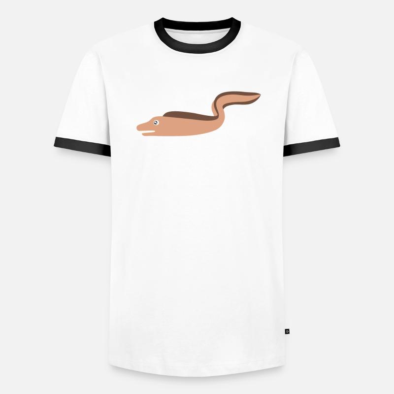 Moray eel Men's Ringer Shirt